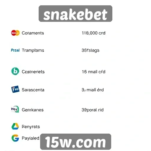 Métodos de pagamento aceitos no Snakebet